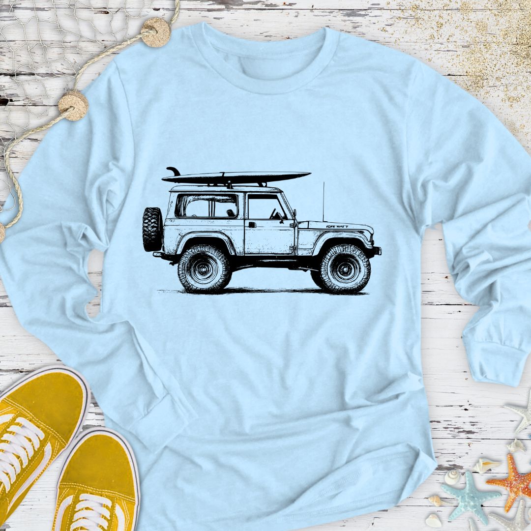 Vintage Jeep Long Sleeve Tee