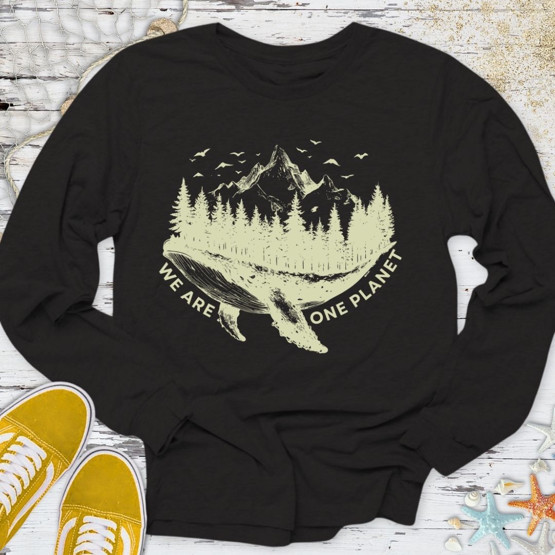 One Planet Long Sleeve Tee