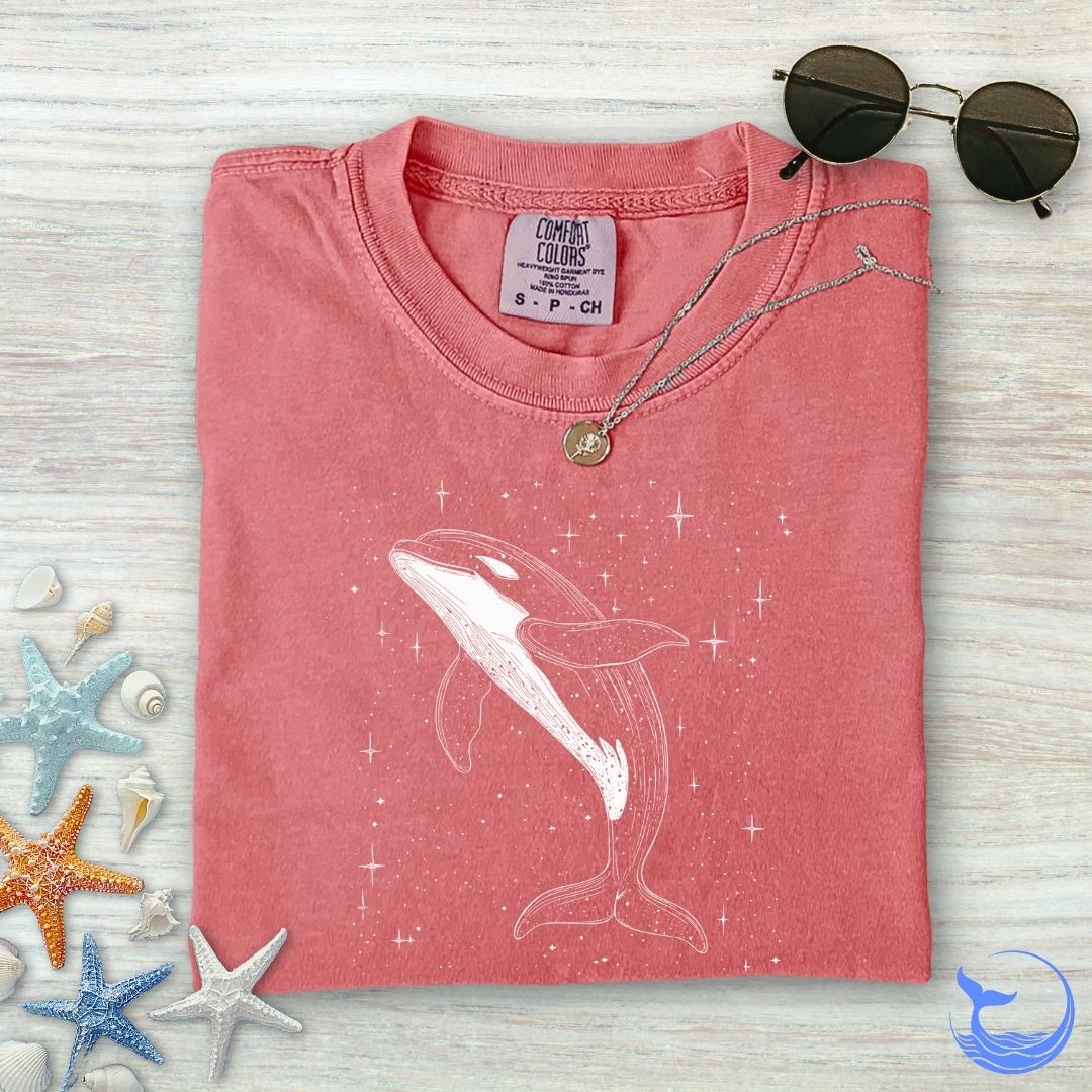 Cosmic Orca Comfort Colors T-Shirt
