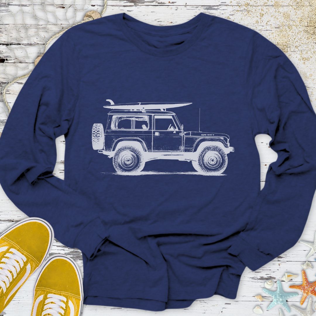 Vintage Jeep Long Sleeve Tee
