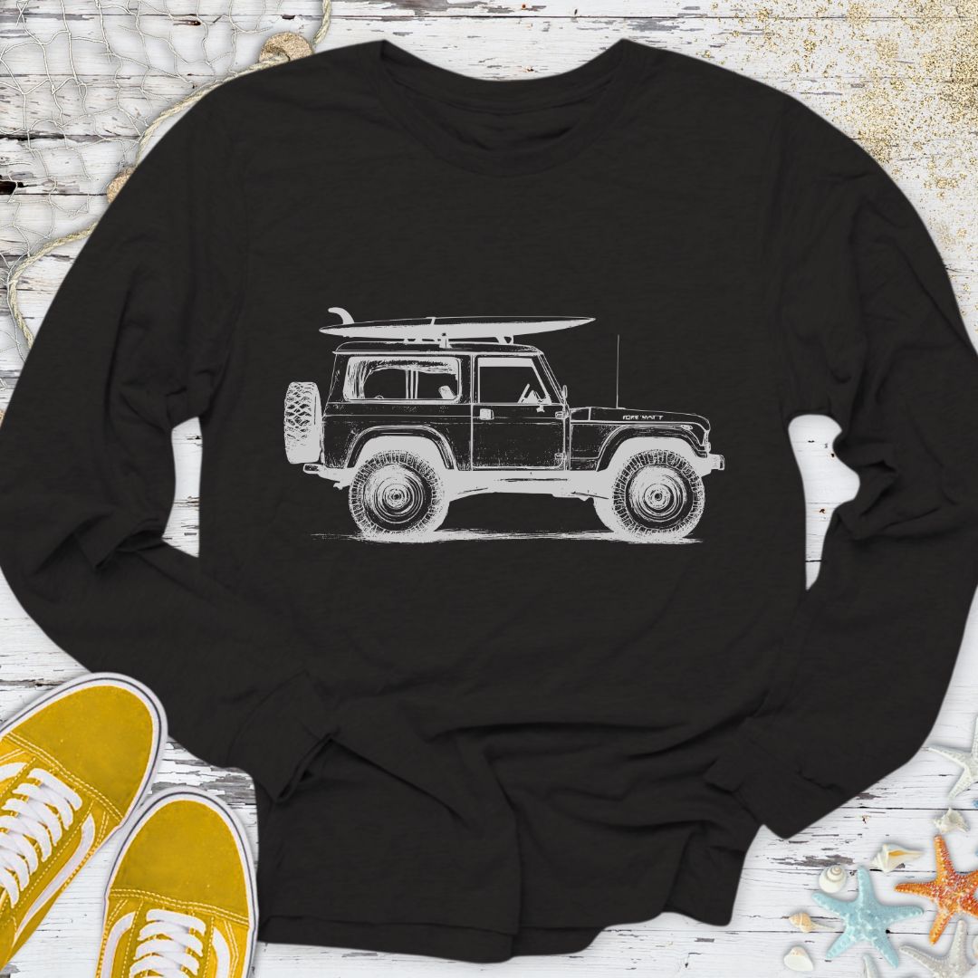 Vintage Jeep Long Sleeve Tee