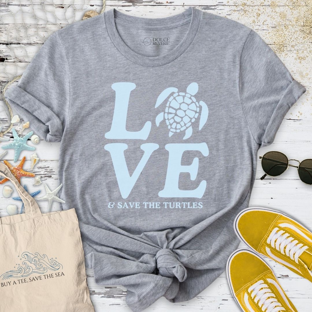 Love & Save The Turtles T-Shirt