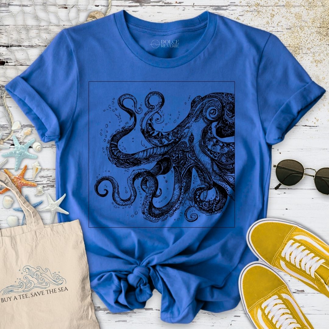 Octopus Zentangle T-Shirt