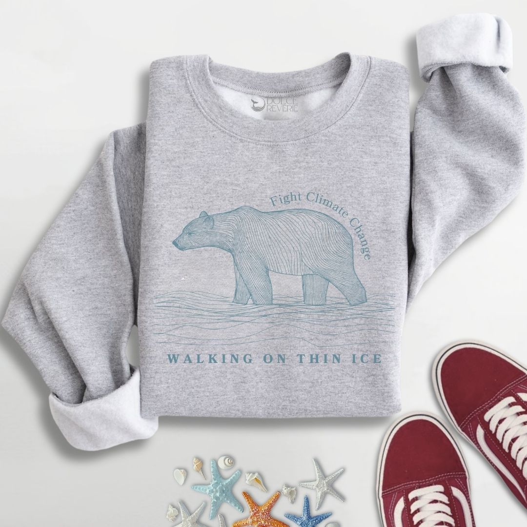 Walking On Thin Ice Sweatshirt