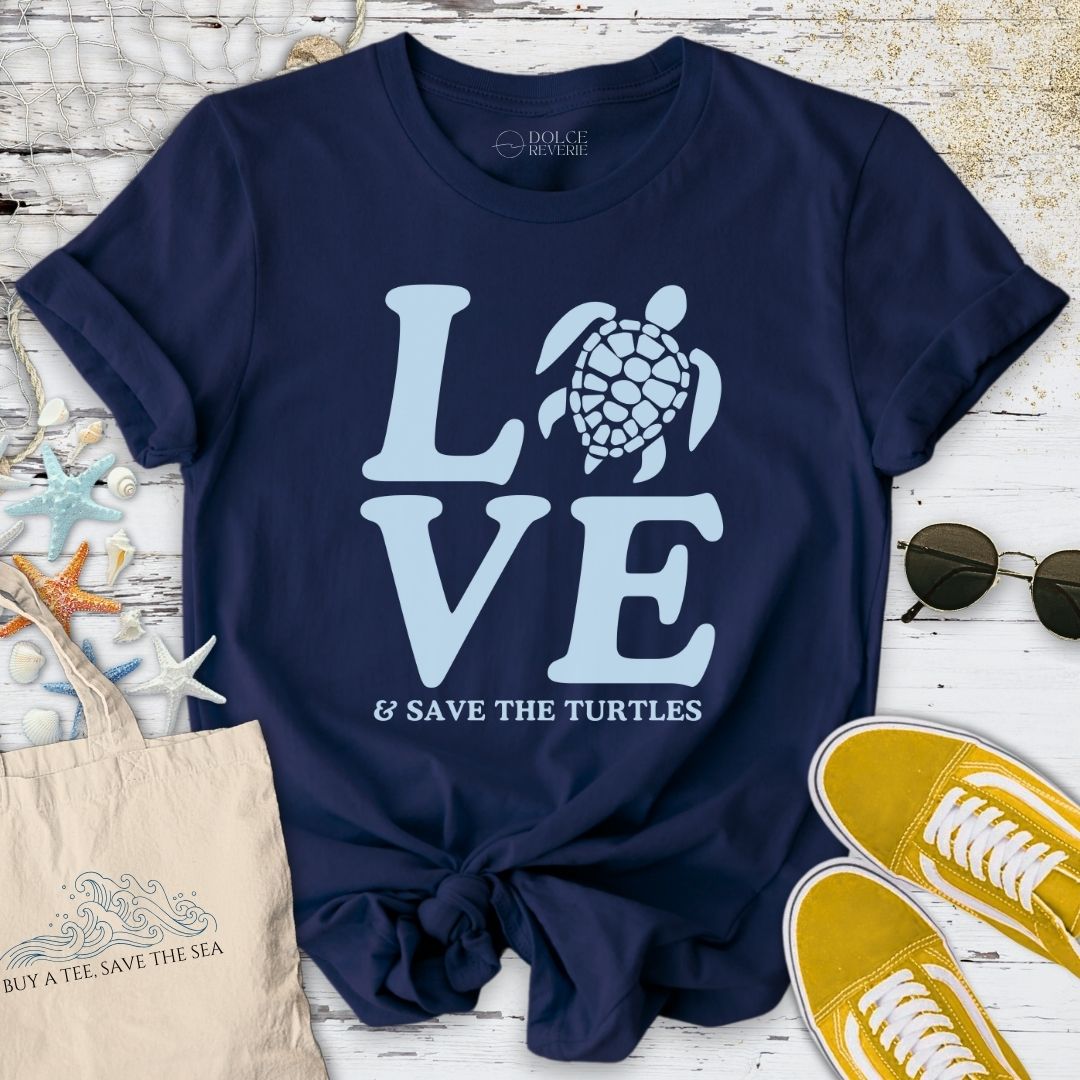 Love & Save The Turtles T-Shirt