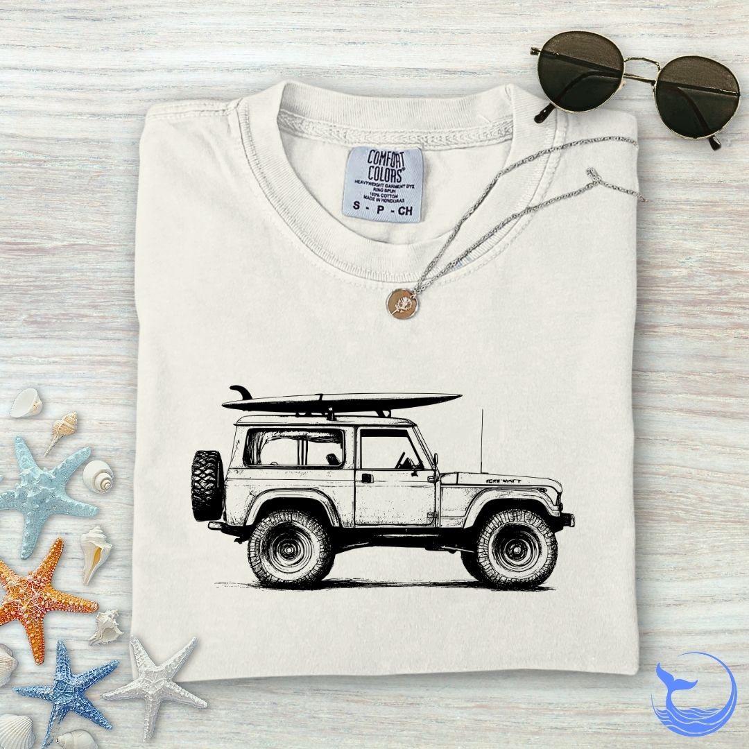 Vintage Jeep Comfort Colors T-Shirt