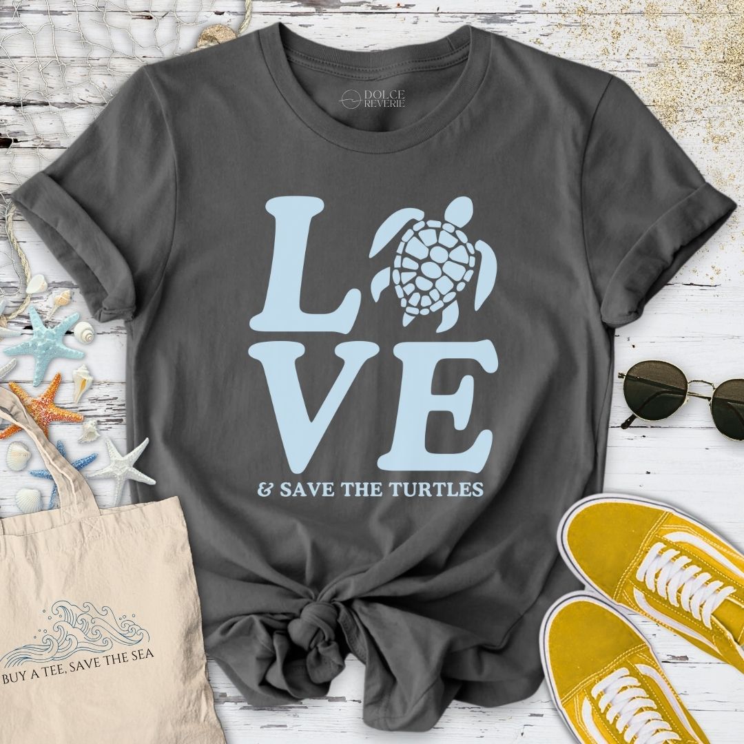 Love & Save The Turtles T-Shirt
