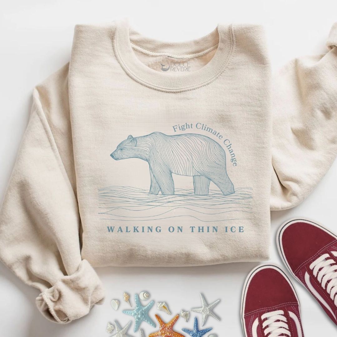 Walking On Thin Ice Sweatshirt