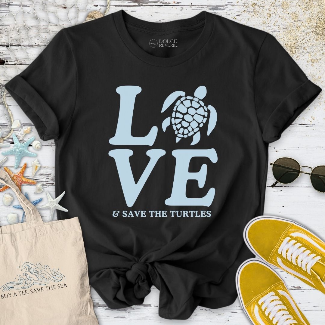 Love & Save The Turtles T-Shirt