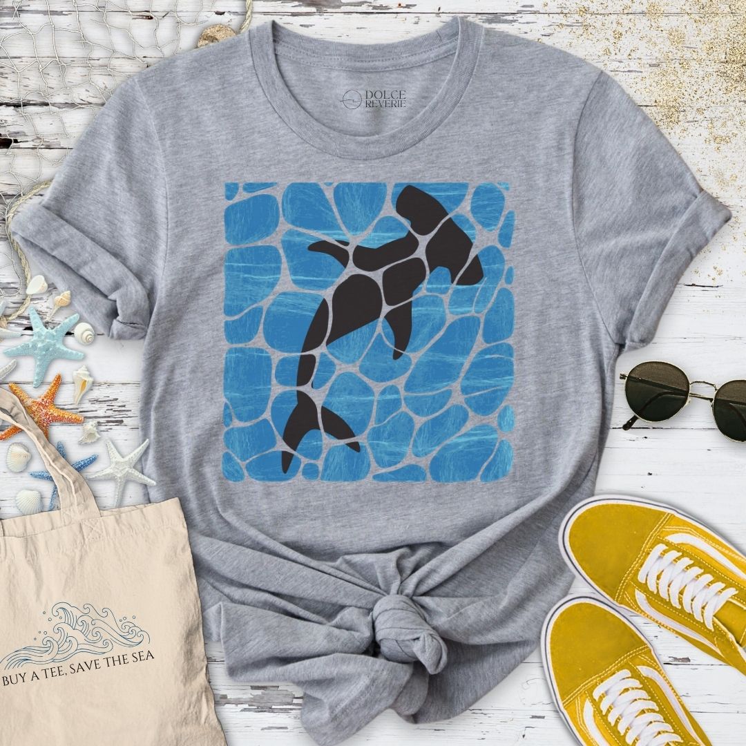 Swimming Hammerhead Shark T-Shirt