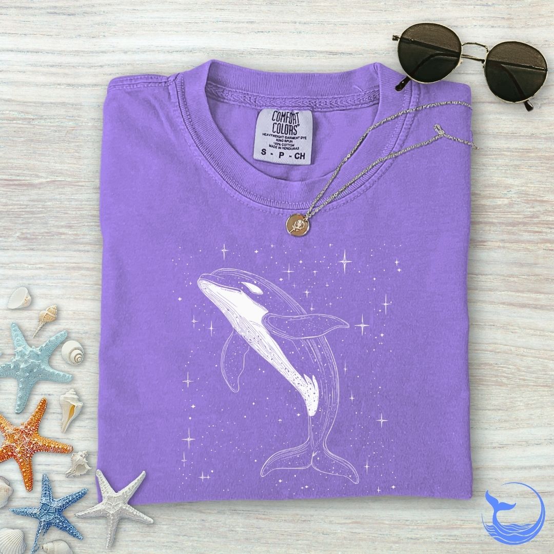 Cosmic Orca Comfort Colors T-Shirt