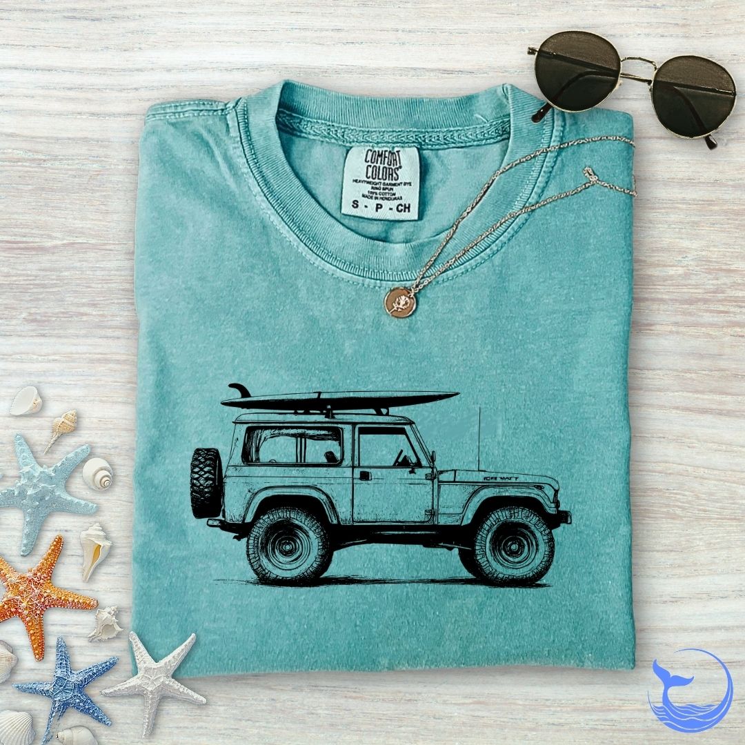 Vintage Jeep Comfort Colors T-Shirt