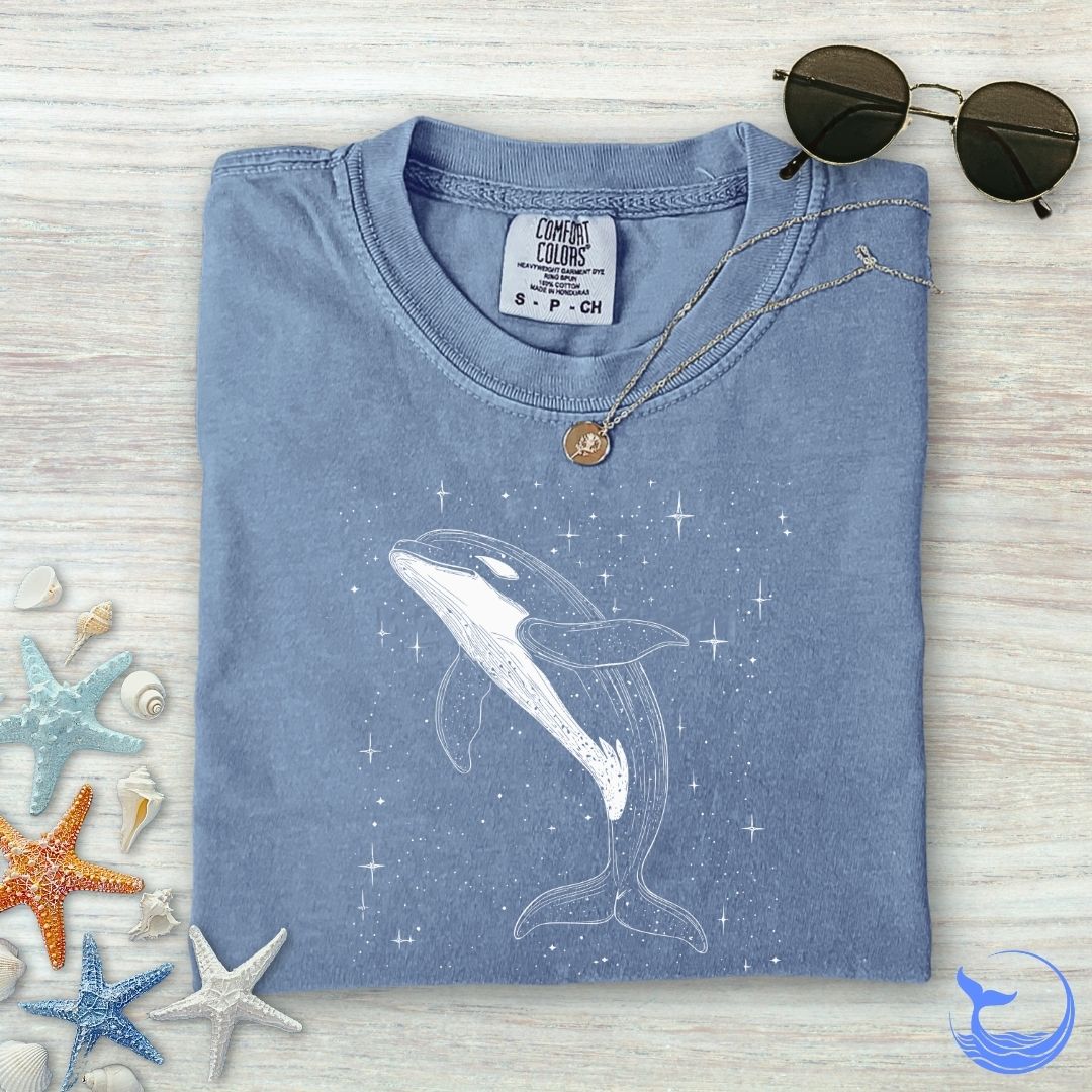 Cosmic Orca Comfort Colors T-Shirt