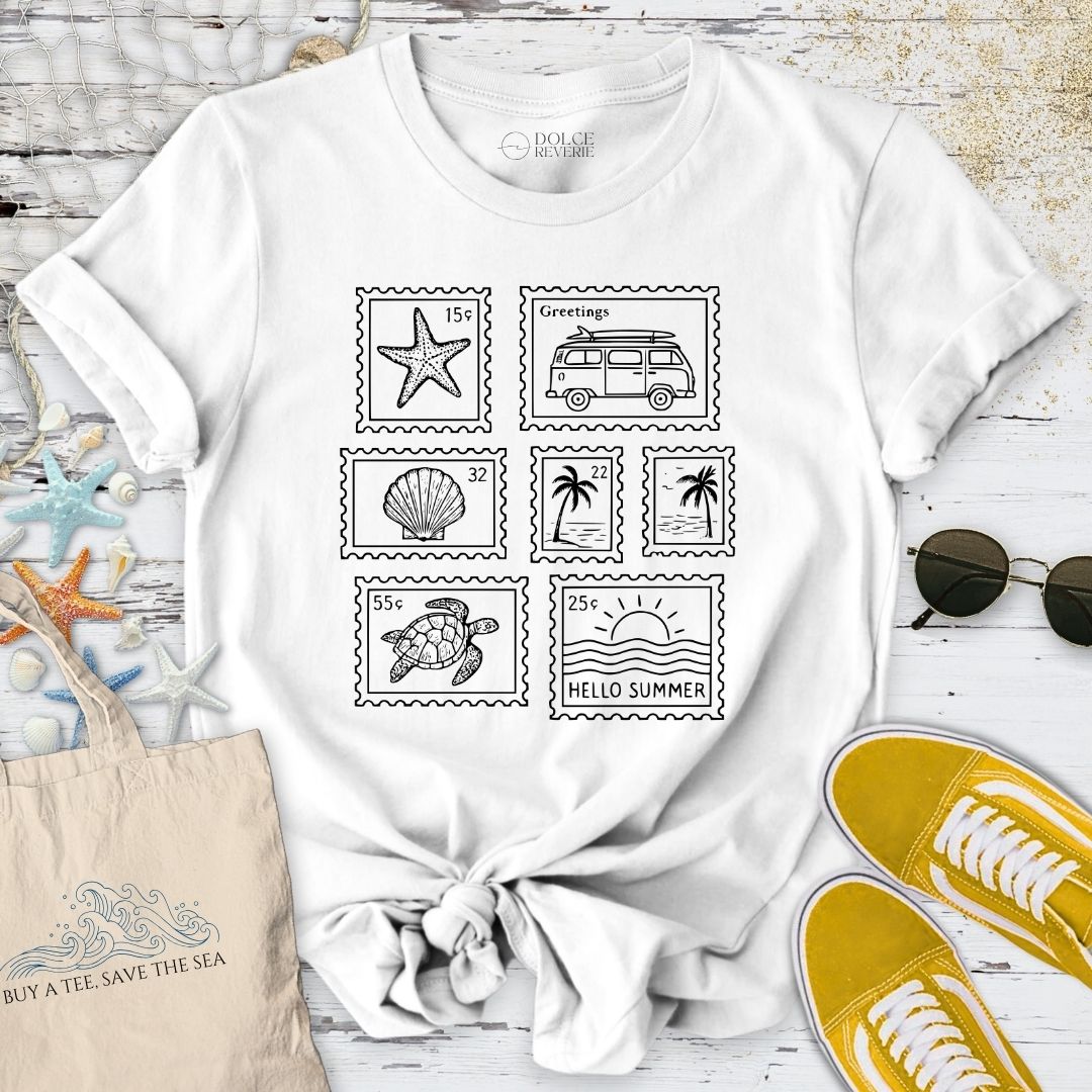 Tropical Stamps T-Shirt