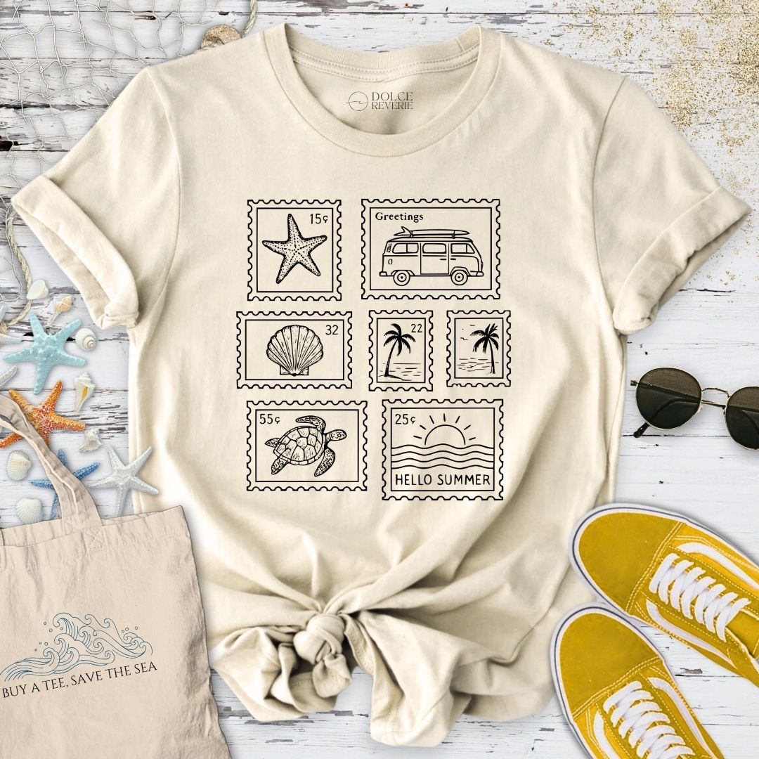 Tropical Stamps T-Shirt