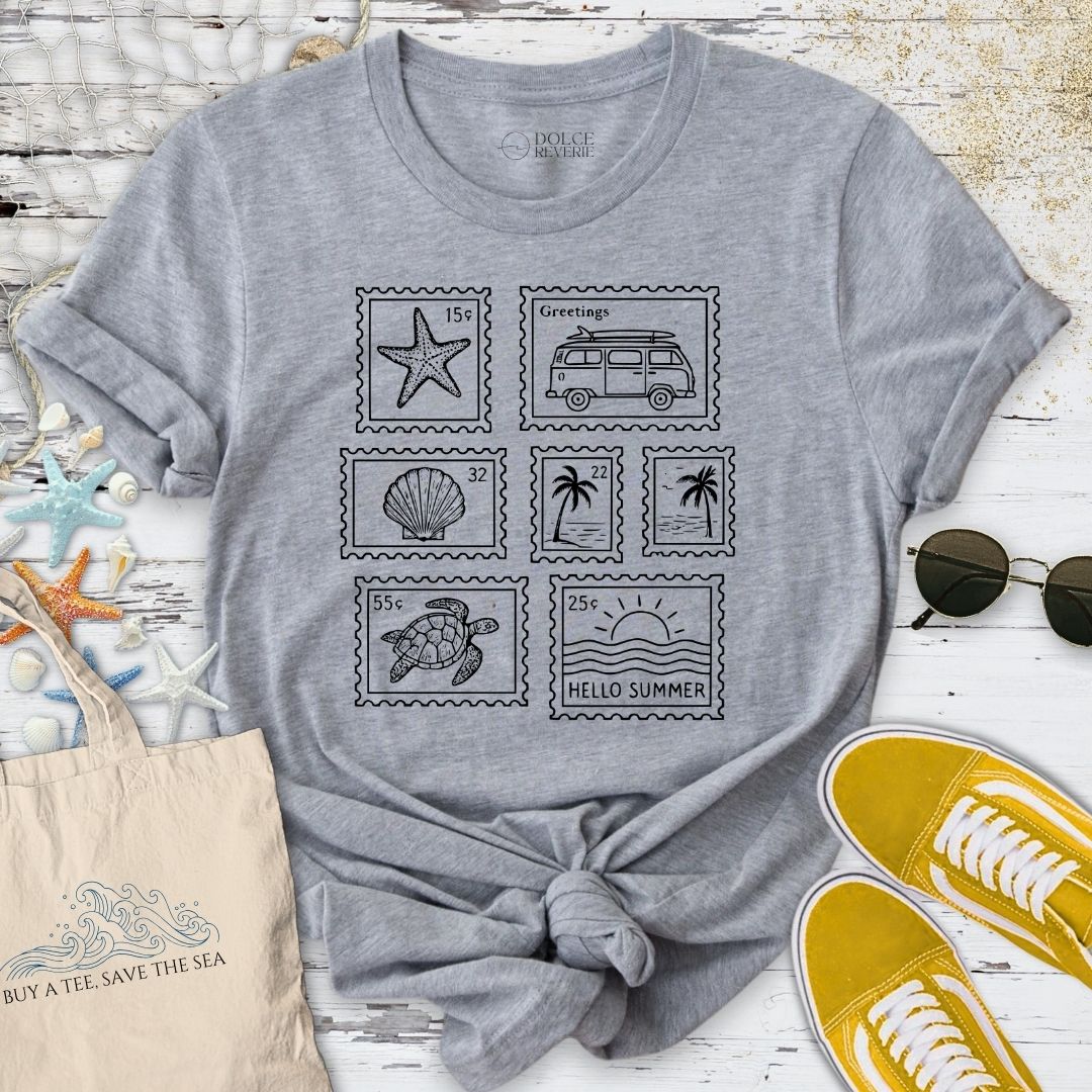 Tropical Stamps T-Shirt