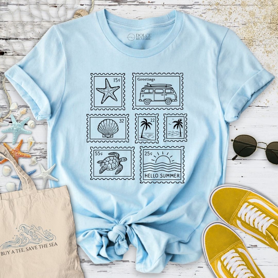 Tropical Stamps T-Shirt