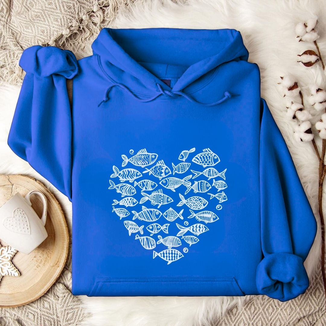 Heart Of Fish Hoodie