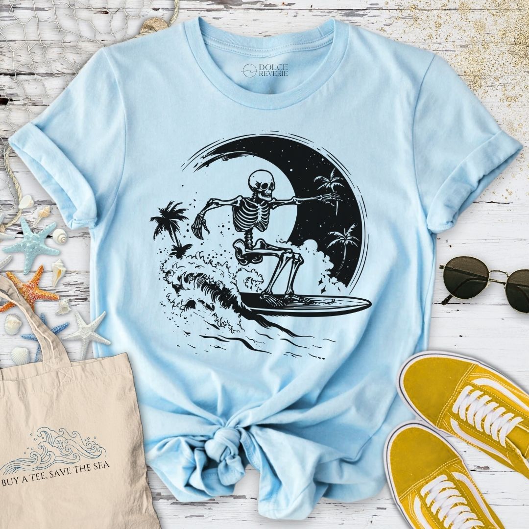 Skeleton Surfer T-Shirt