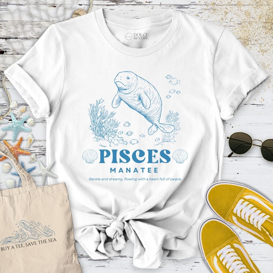 Pisces Manatee T-Shirt