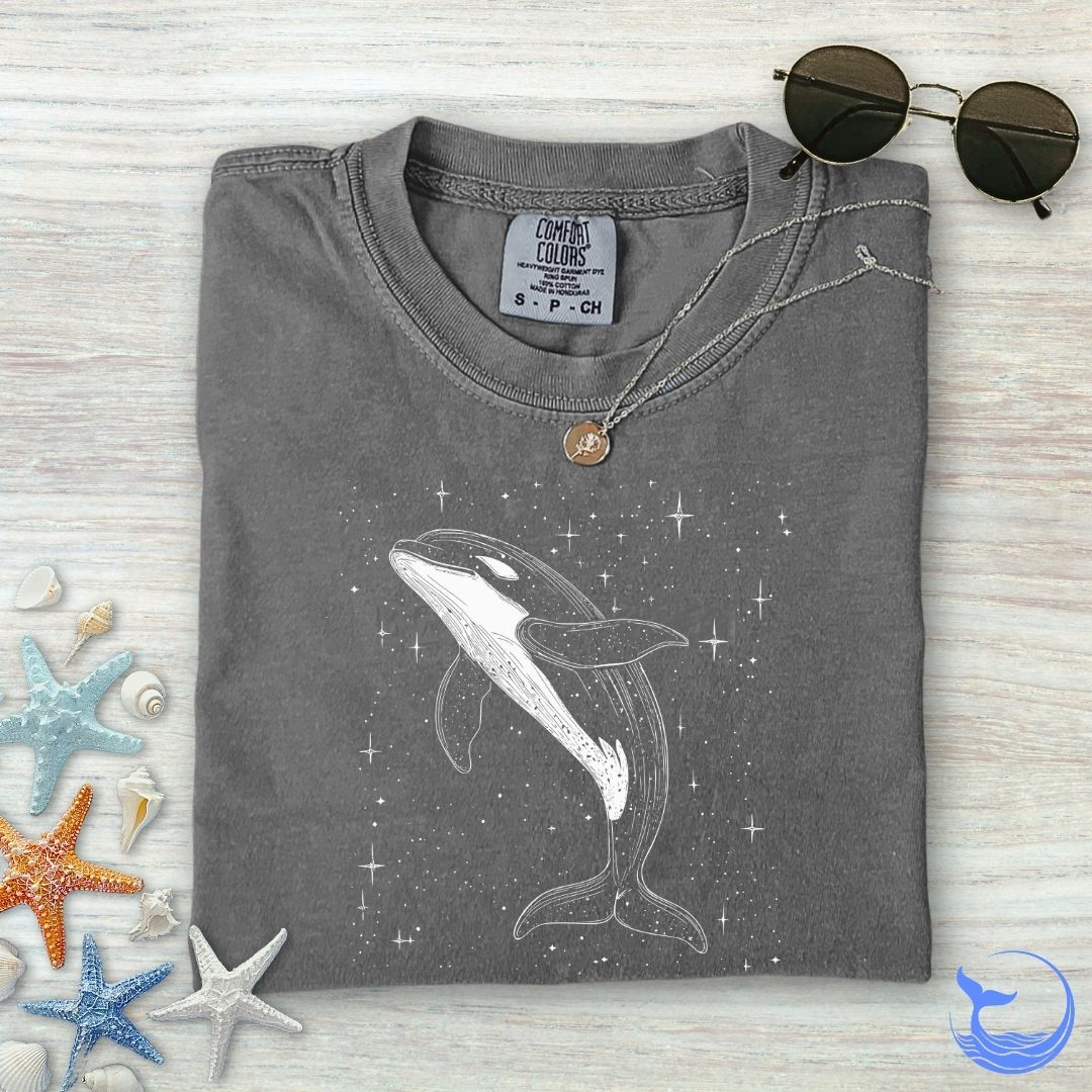 Cosmic Orca Comfort Colors T-Shirt