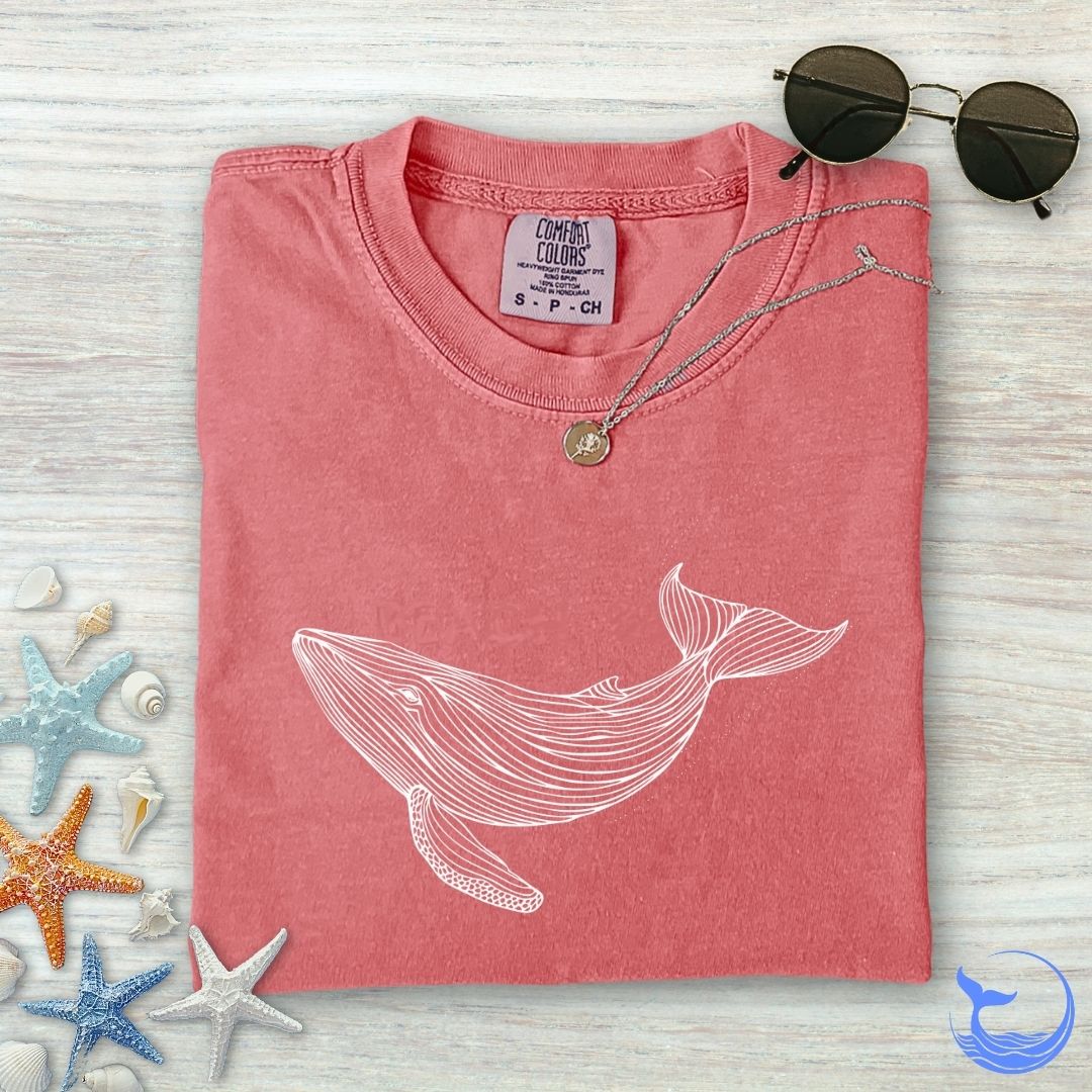 Whale Comfort Colors T-Shirt
