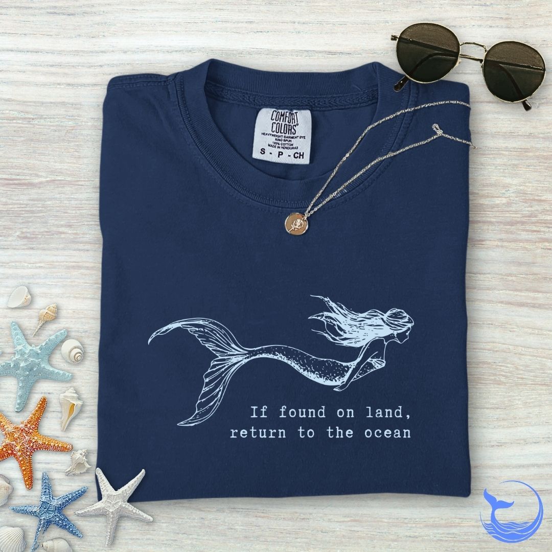 Return To Ocean Mermaid Comfort Colors T-Shirt
