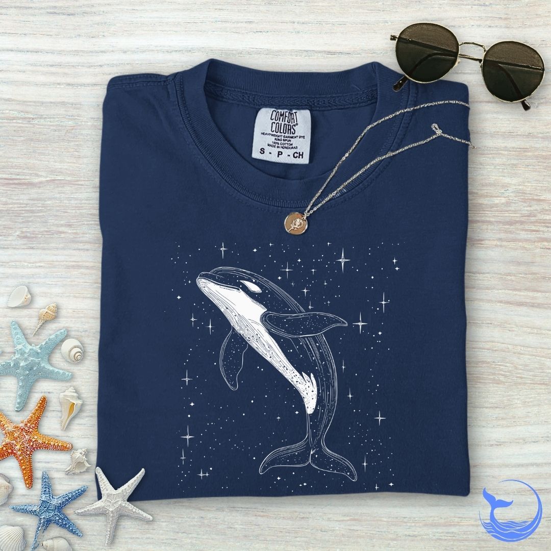 Cosmic Orca Comfort Colors T-Shirt