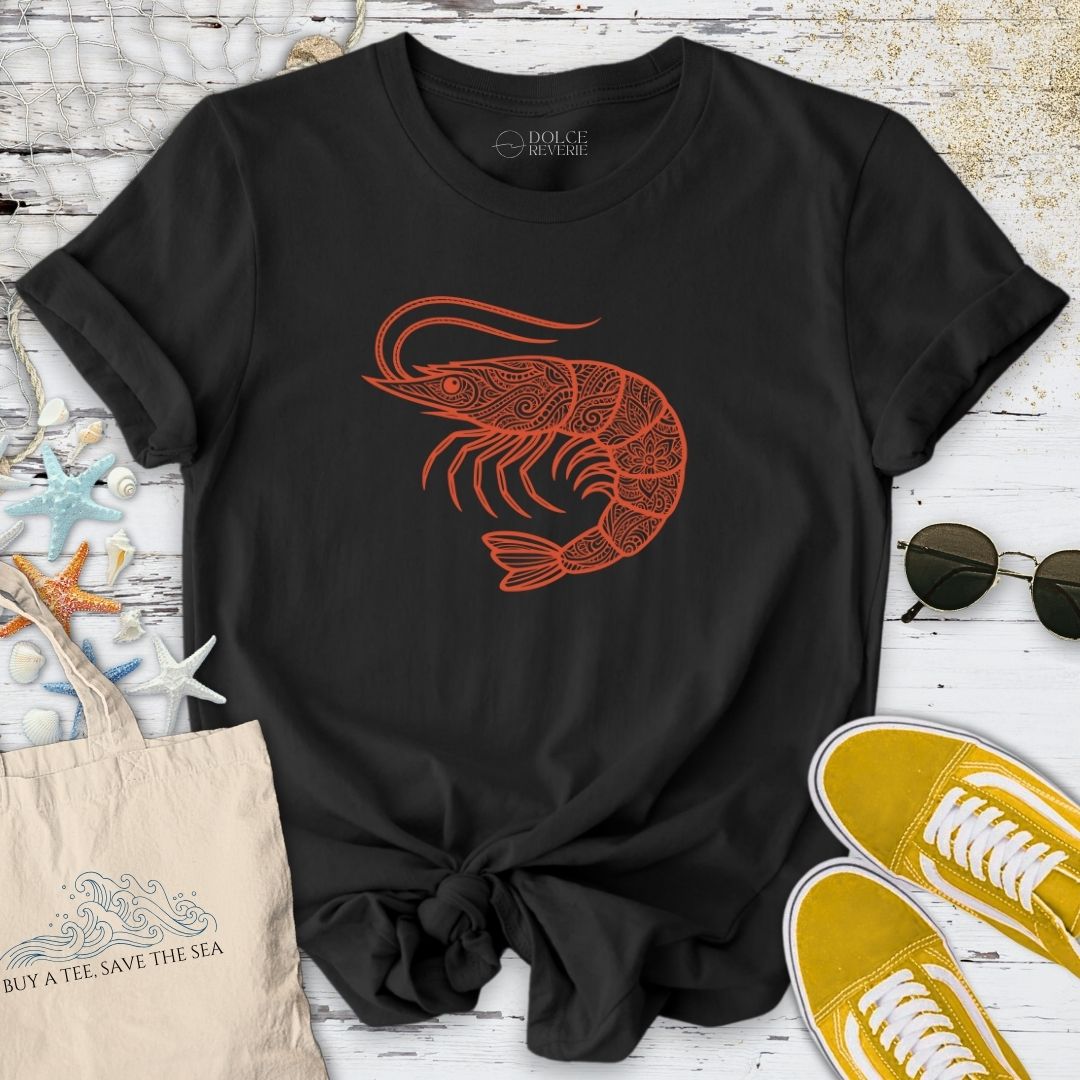 Shrimp Mandala T-Shirt
