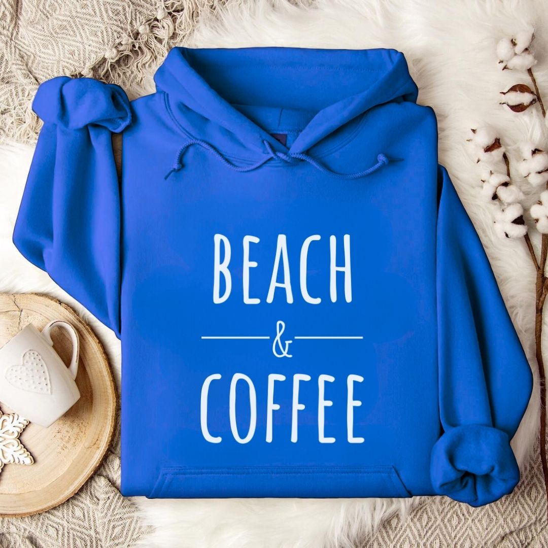 Beach & Coffee Hoodie
