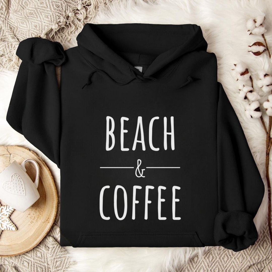 Beach & Coffee Hoodie