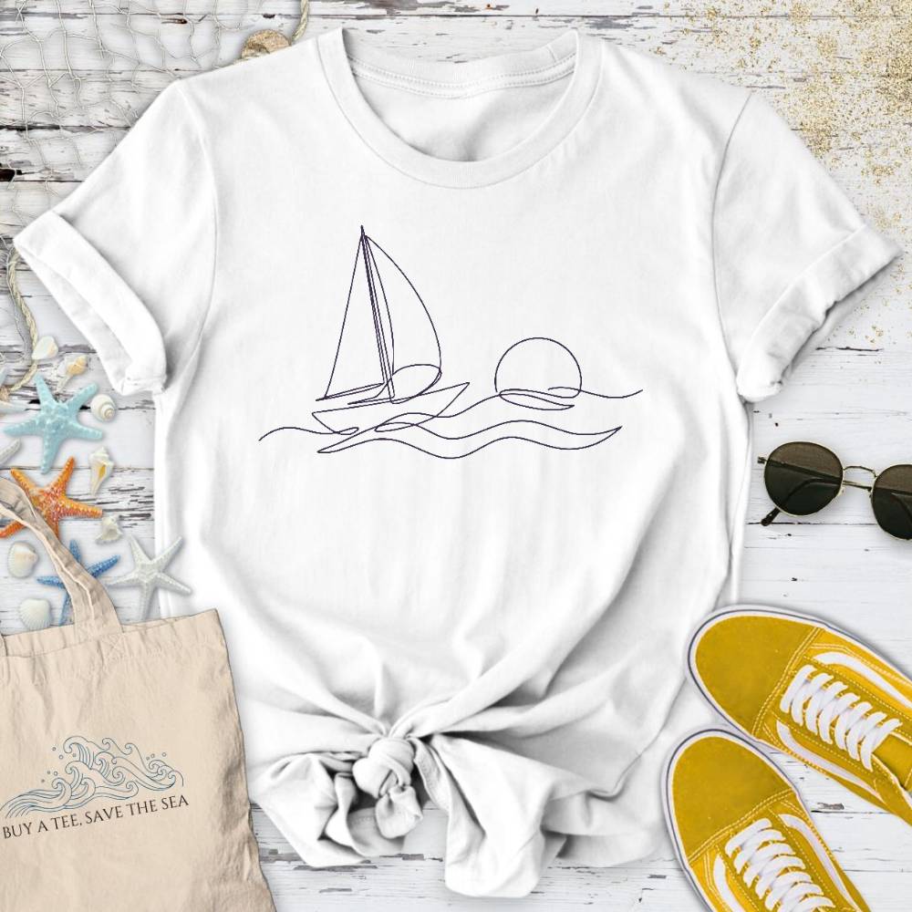 Sail At Sunset T-Shirt
