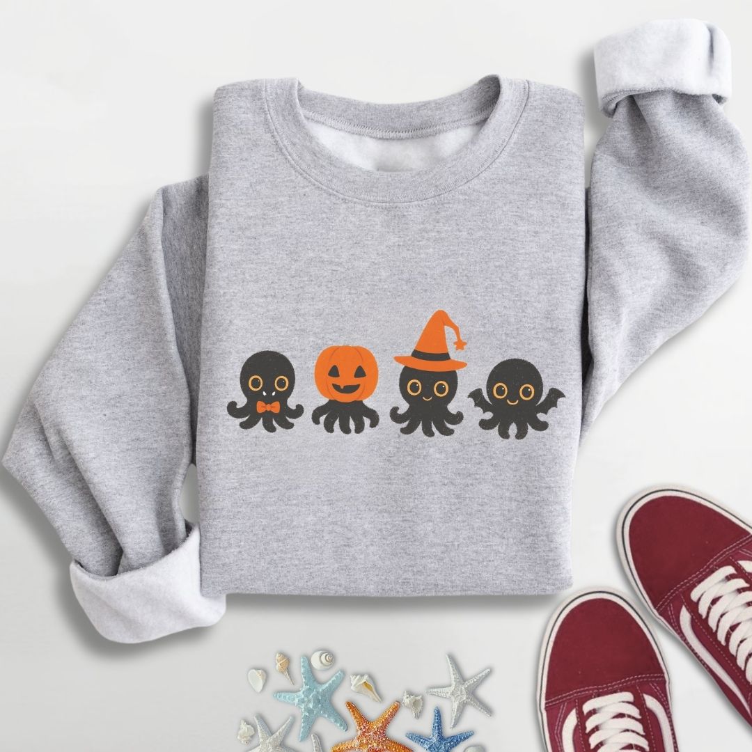 Halloween Octopus Sweatshirt