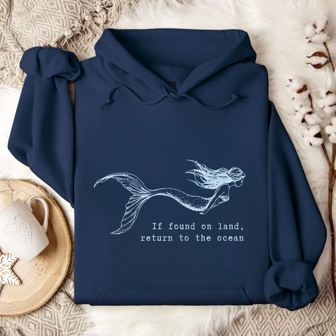 Return To Ocean, Mermaid Hoodie