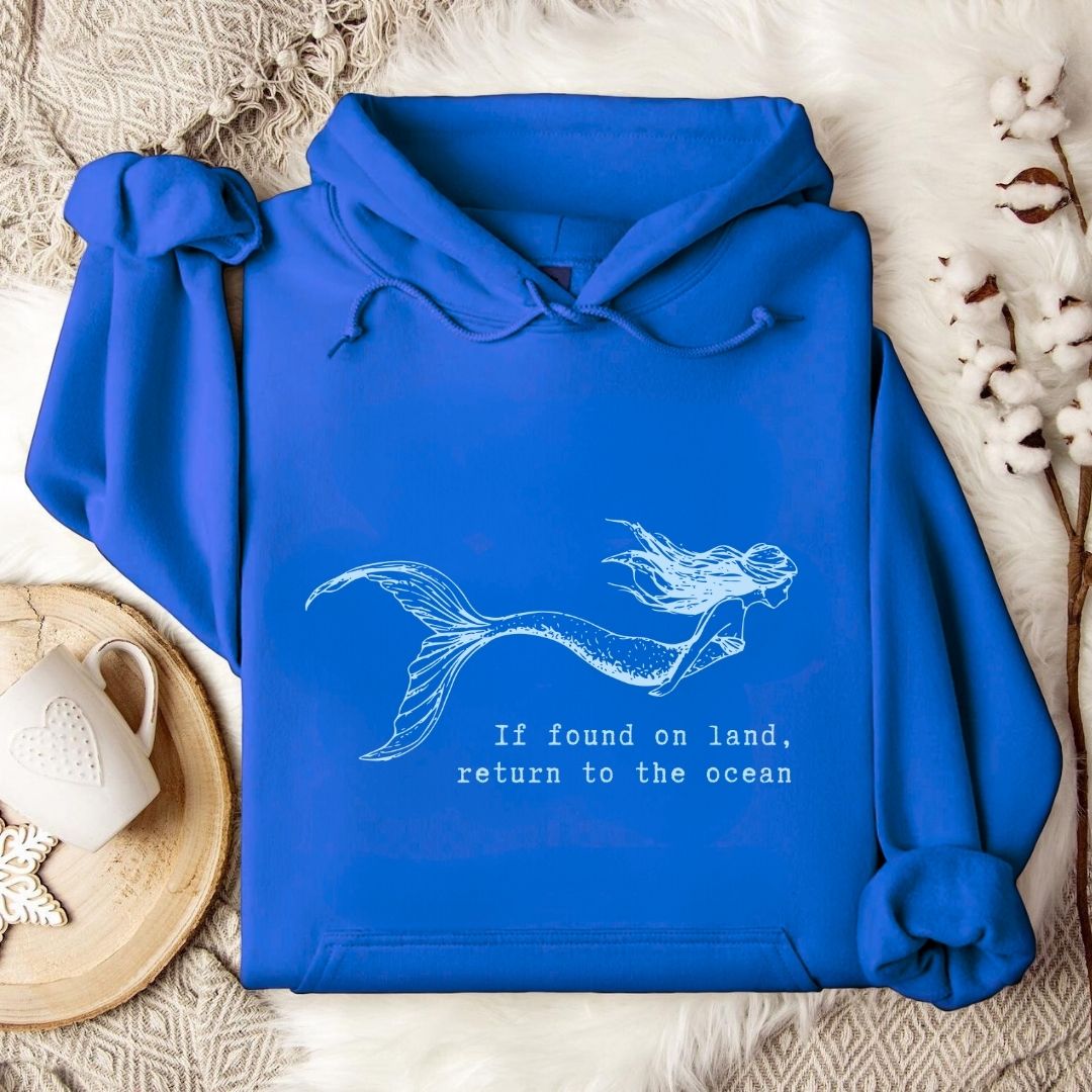 Return To Ocean, Mermaid Hoodie