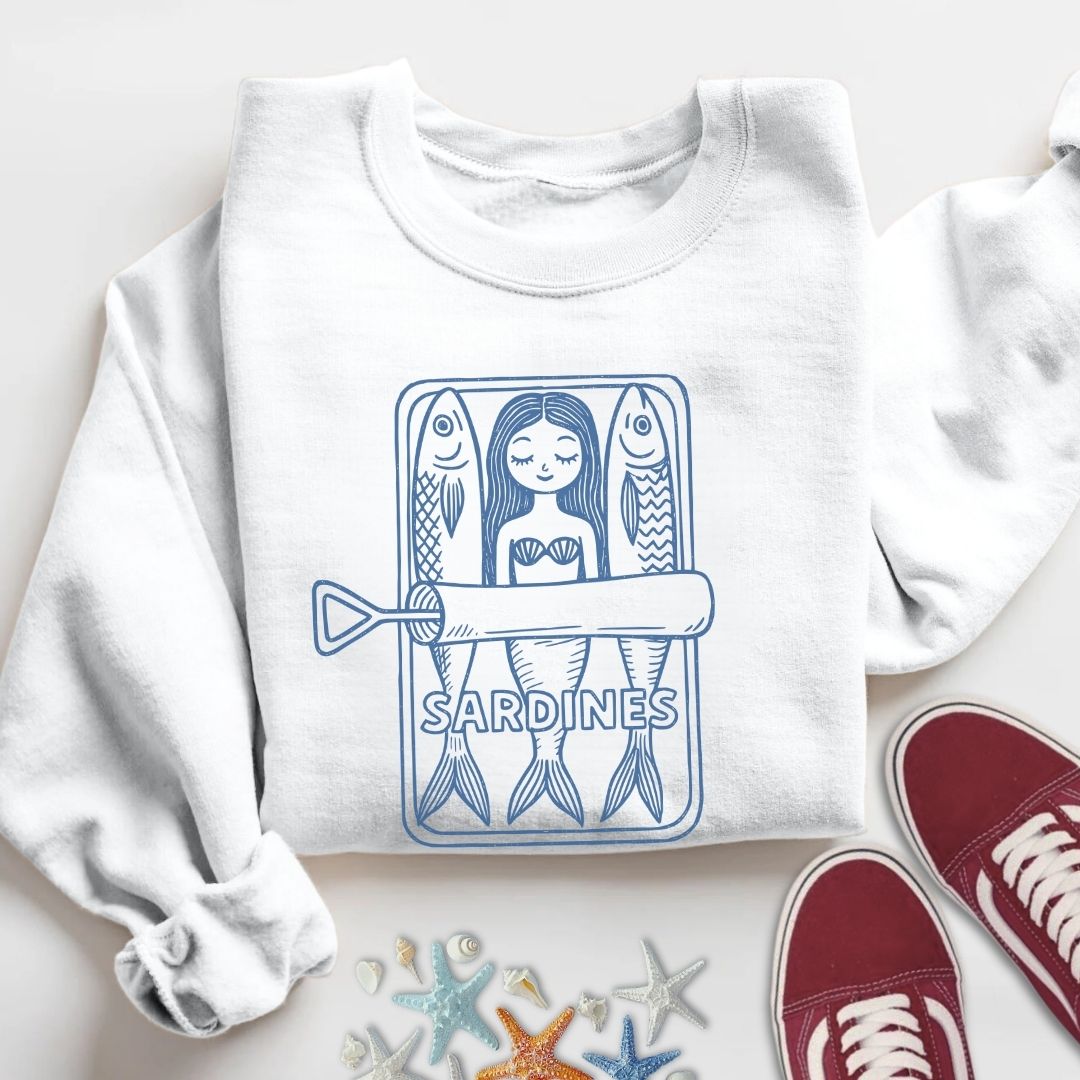 Mermaid Sardines Sweatshirt