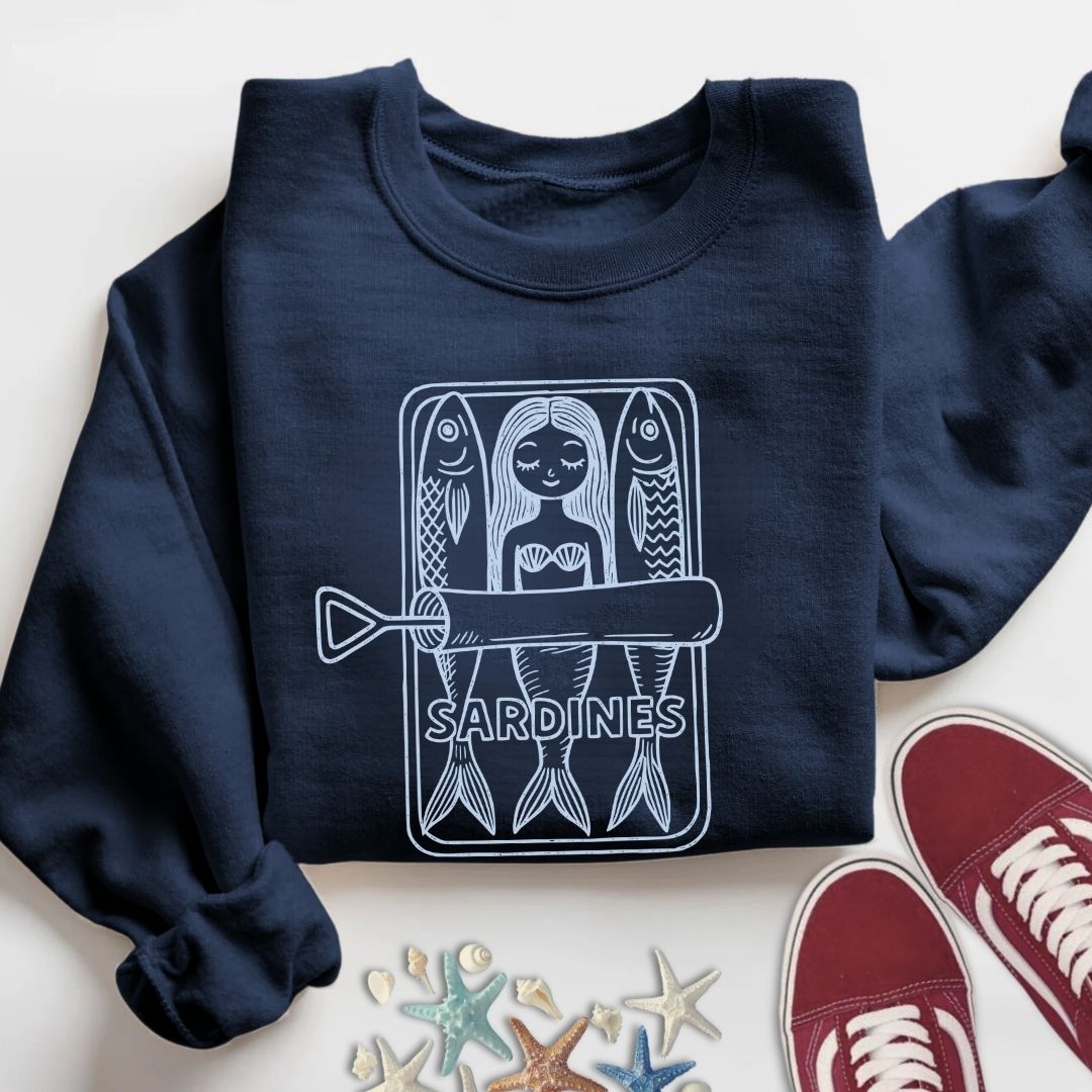 Mermaid Sardines Sweatshirt