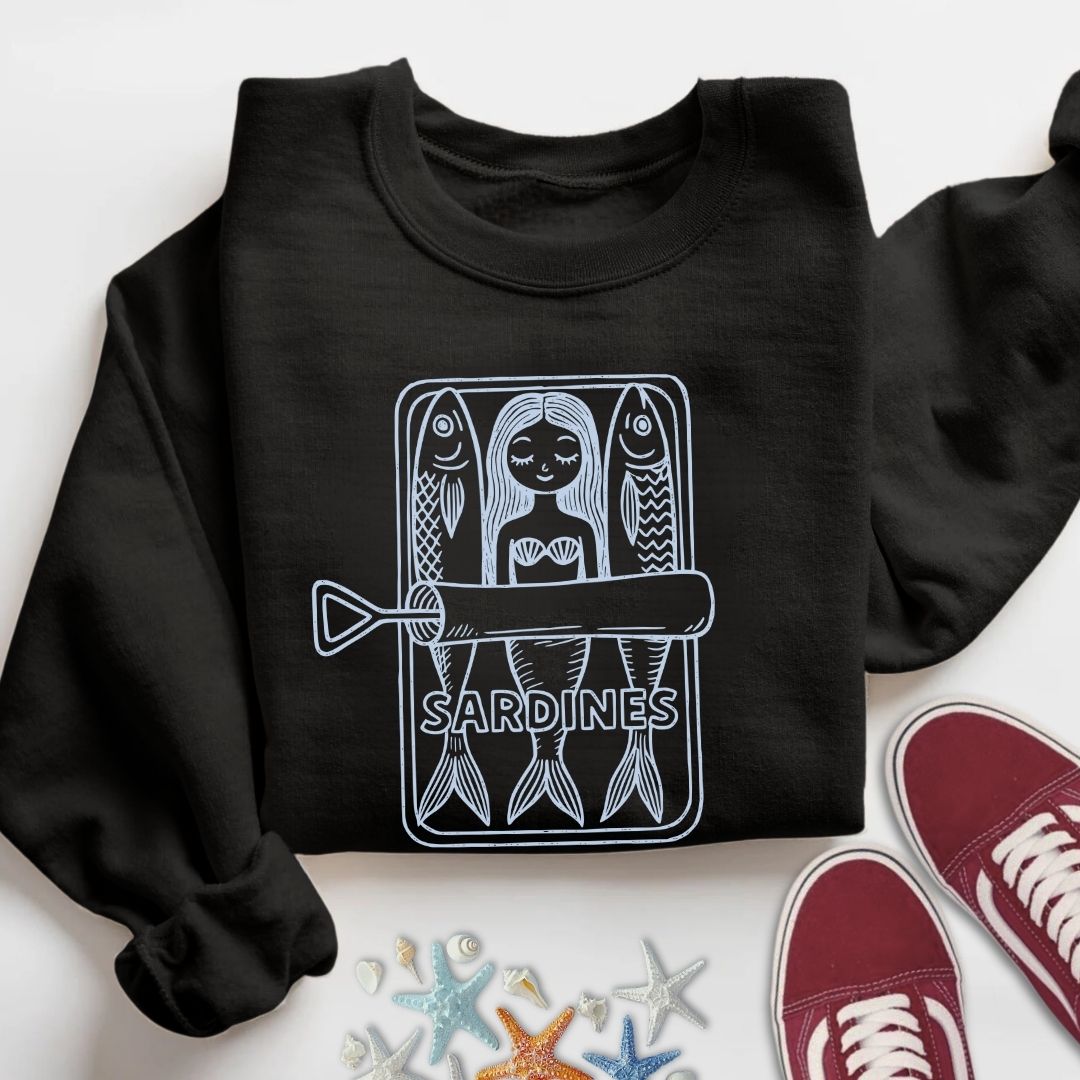 Mermaid Sardines Sweatshirt