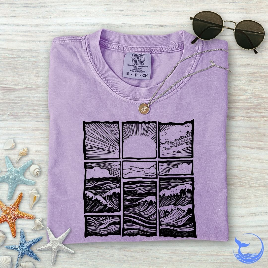 Ocean Sunrise Comfort Colors T-Shirt