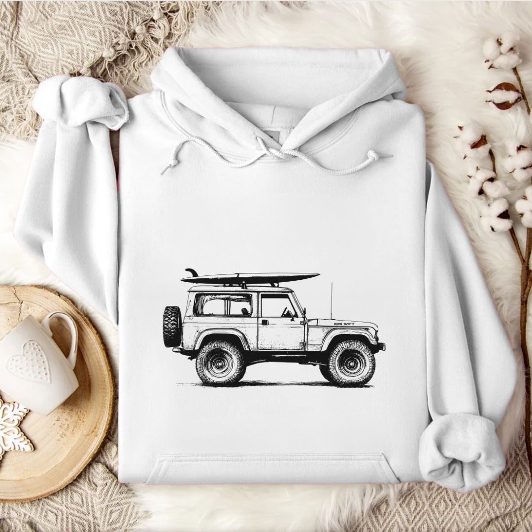 Vintage Jeep Hoodie