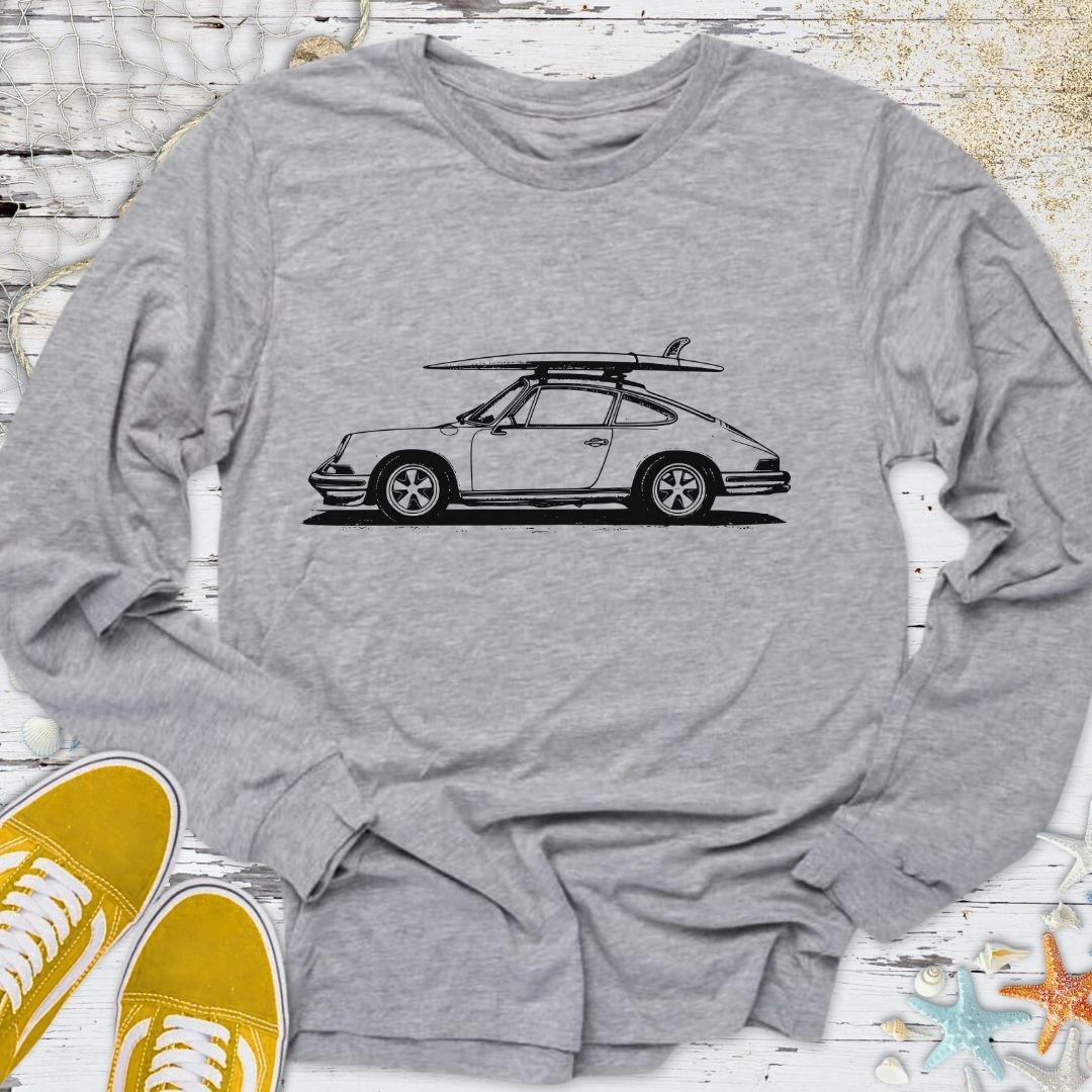 Vintage Porsche Long Sleeve Tee