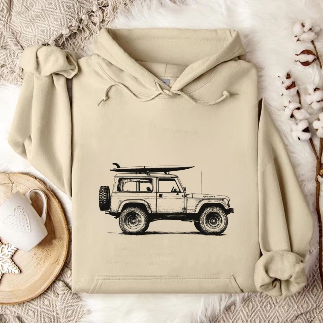 Vintage Jeep Hoodie