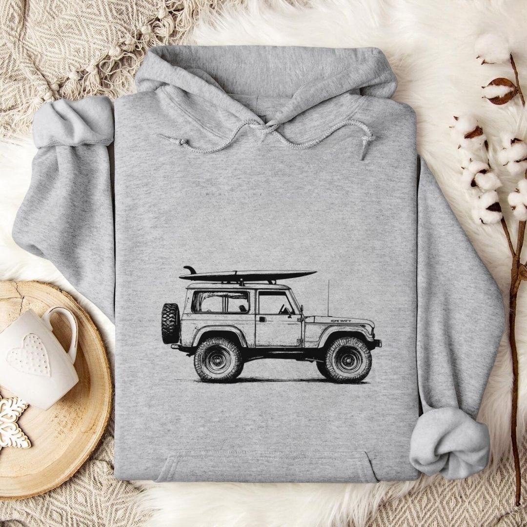 Vintage Jeep Hoodie