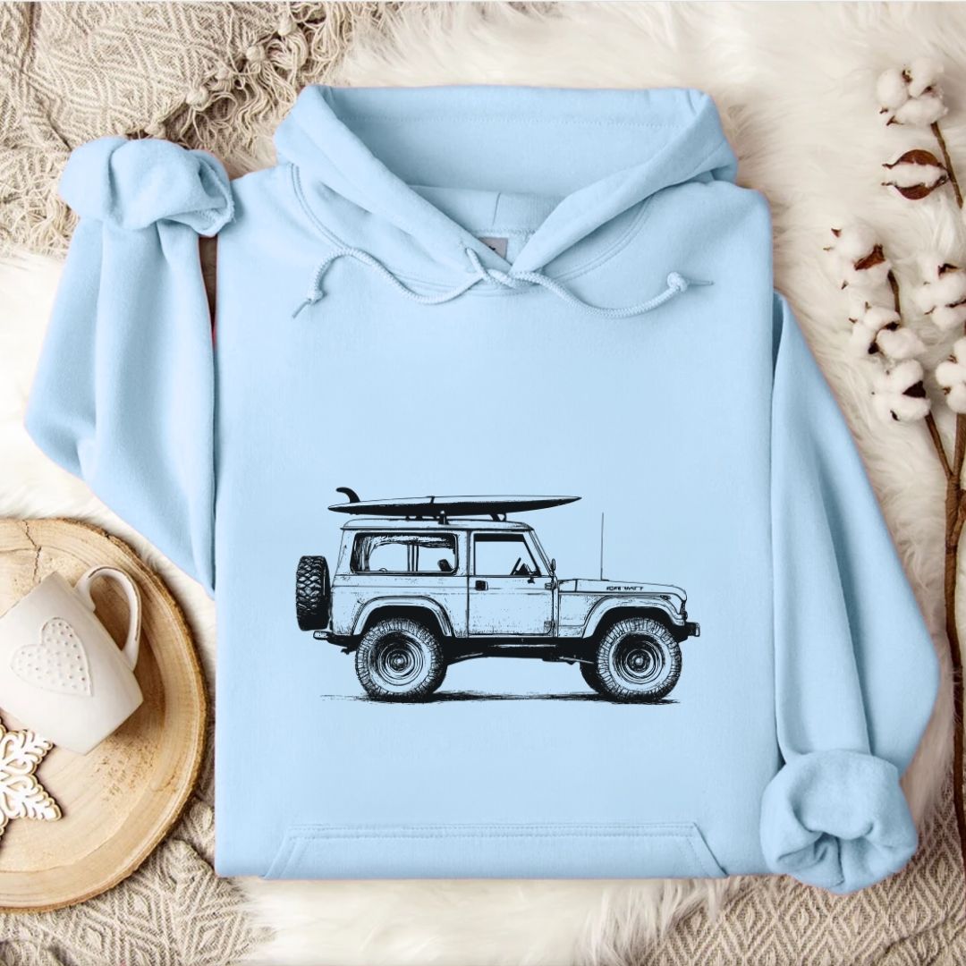 Vintage Jeep Hoodie