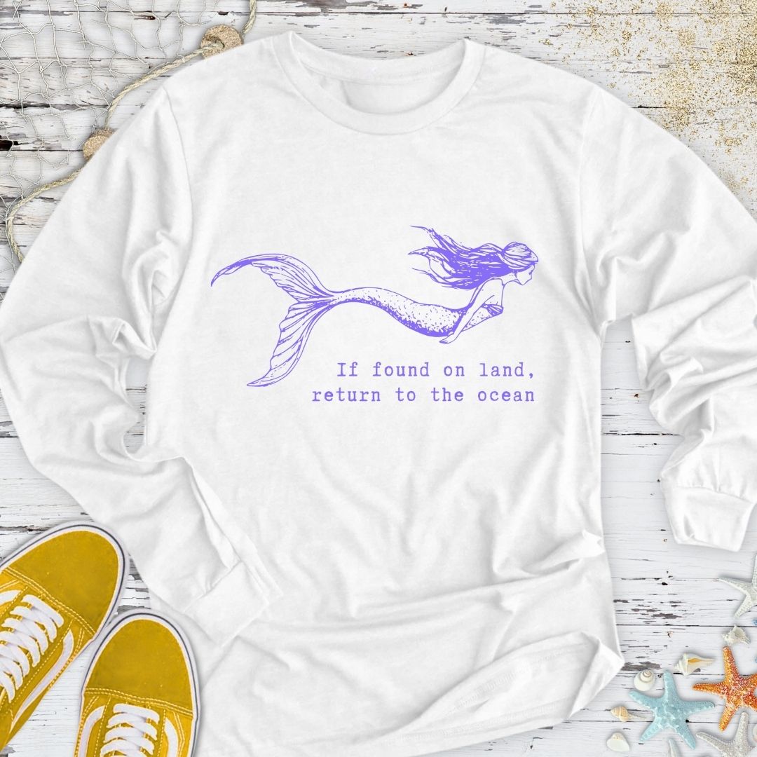 Return to Ocean Mermaid Long Sleeve Tee