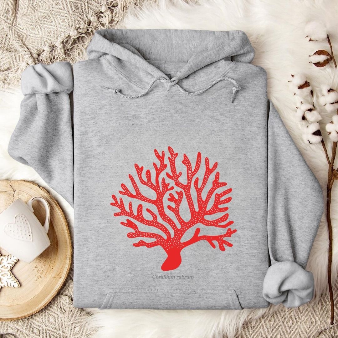 Red Coral Hoodie