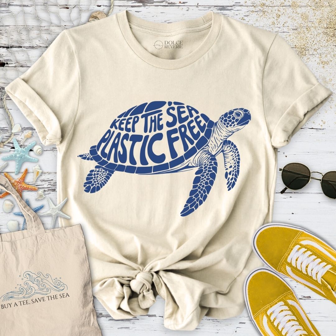 Plastic Free Turtle T-Shirt