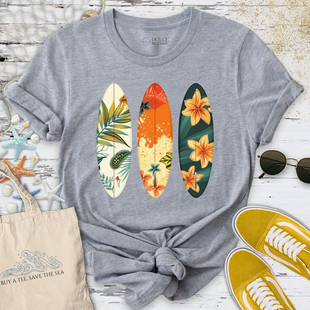 3 Boards T-Shirt Sport Grey / S