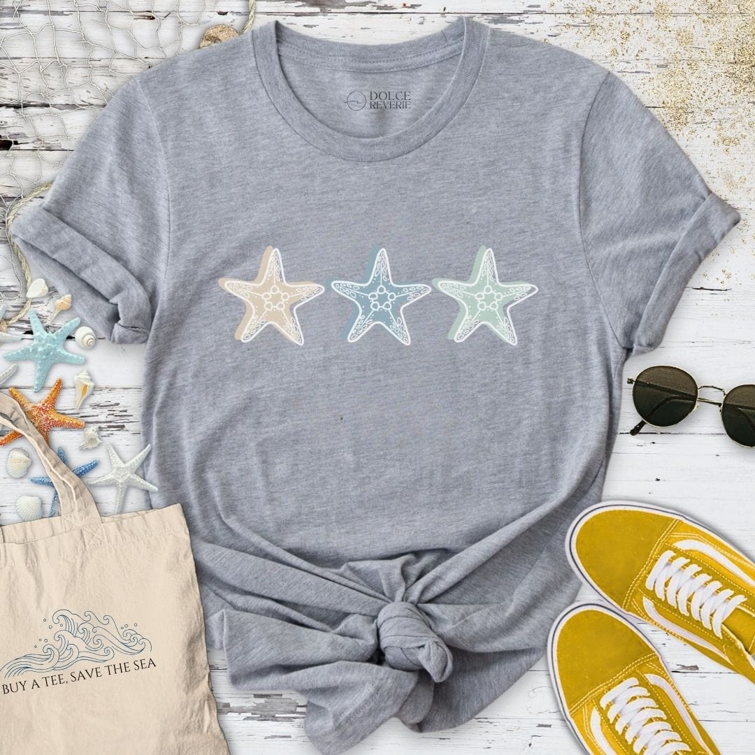3 Starfish T-Shirt Sport Grey / S