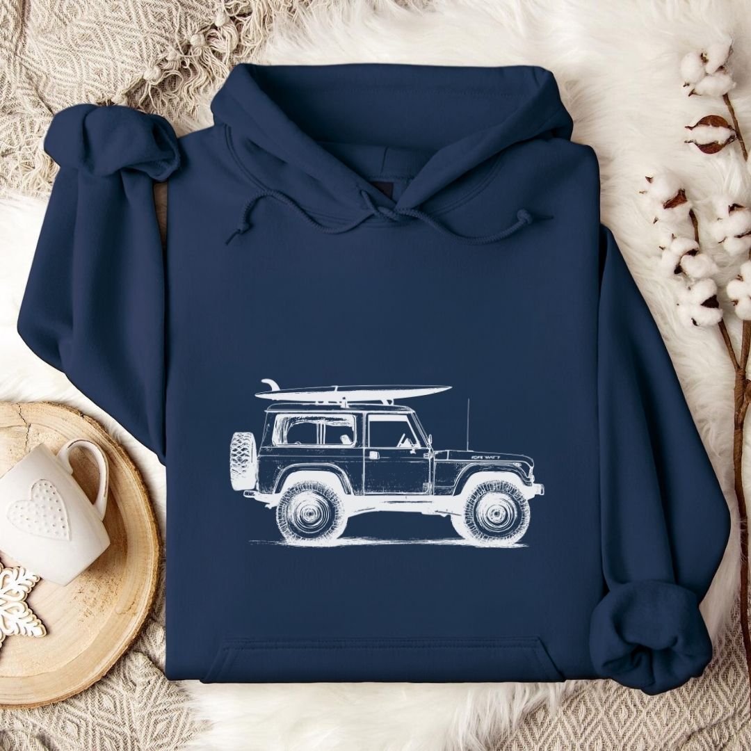 Vintage Jeep Hoodie